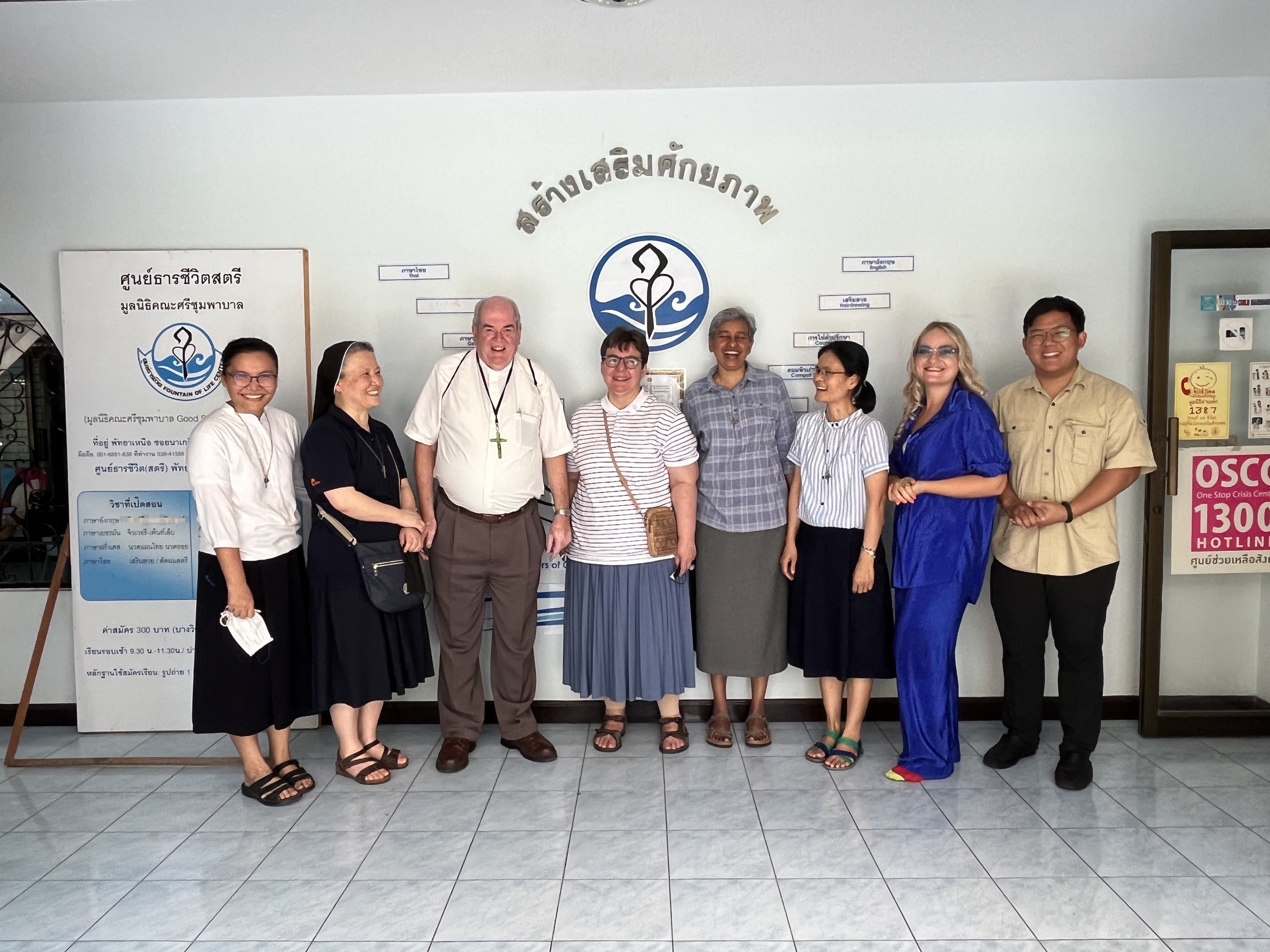 Addressing Challenges and Seeking Solutions: Father Brian's Visit to Good Shepherd Thailand